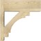 Ekena Millwork Merced Block Rough Sawn Outlooker, Douglas Fir, 8"W x 22"D x 22"H OUT08X22X22MRC05RDF - alternate 3